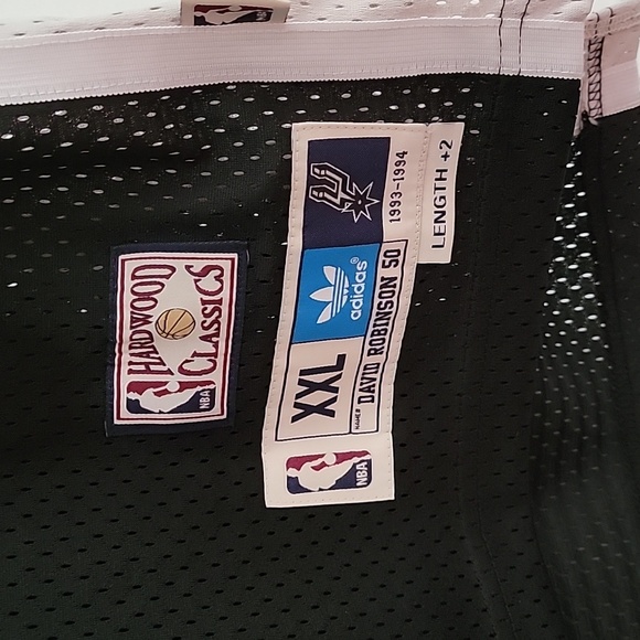 NBA San Antonio Spurs David Robinson The Admiral #50 Jersey - Picture 2 of 6